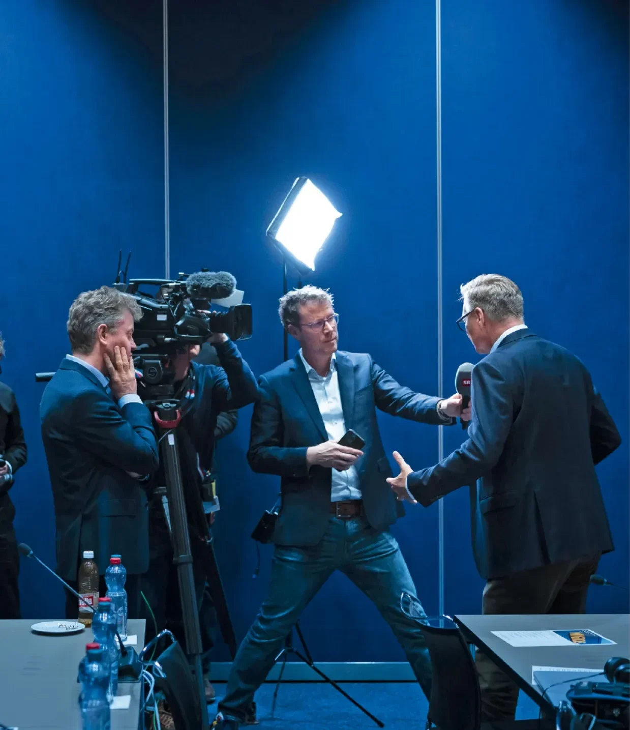 Migros boss Mario Irminger in the media crossfire, 2 February 2024. Photo: Michael Buholzer