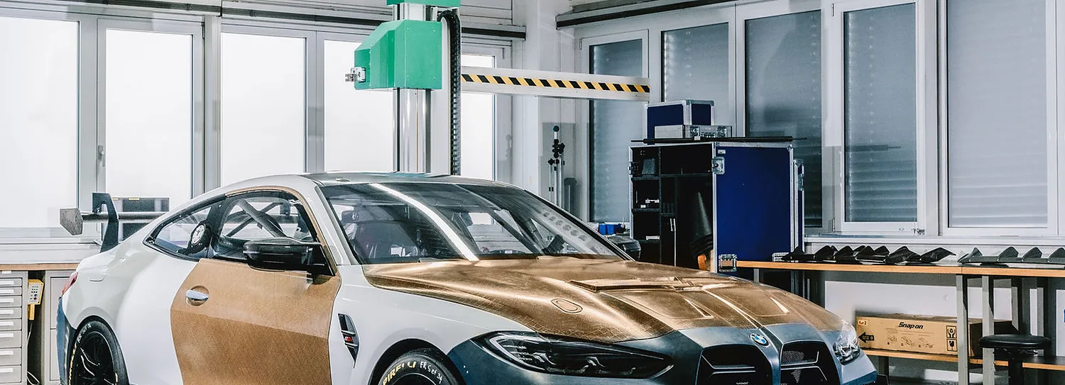 Bcomp materials are also used in the new BMW M4 GT4 – visible in the bodywork. Photo: Bcomp