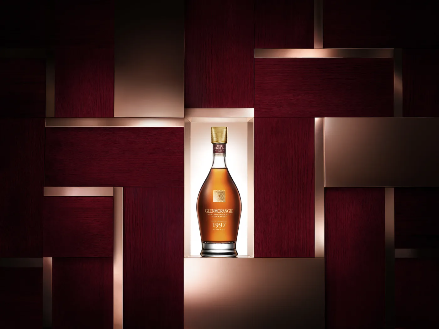 Glenmorangie Grand Vintage 1997: thirteen years of finishing in red-wine casks from Château Montrose.