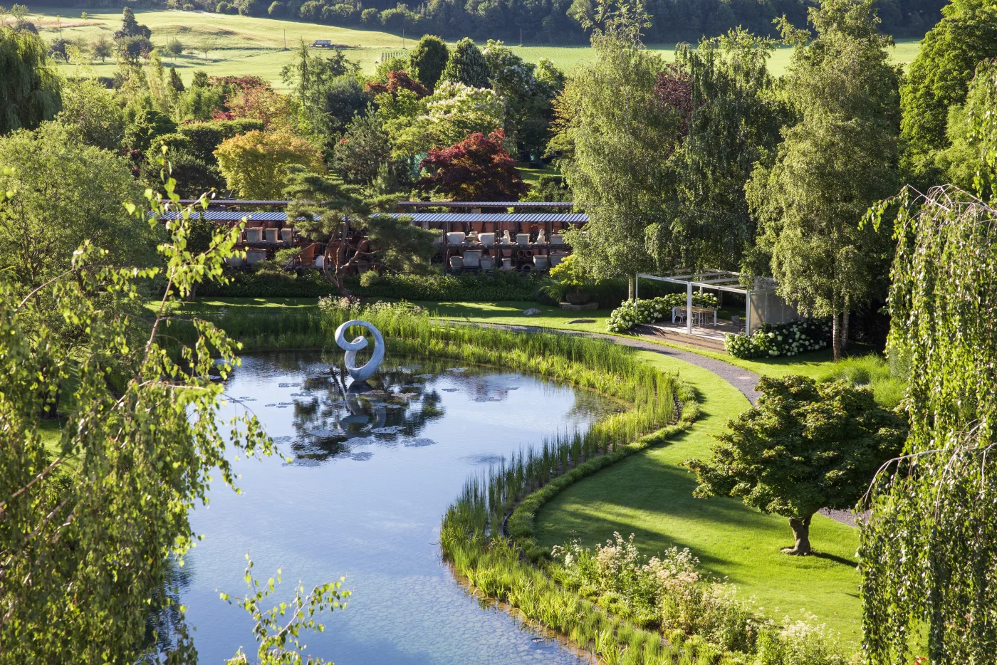 A passion project: the public tree museum at Enea’s headquarters in Rapperswil-Jona.