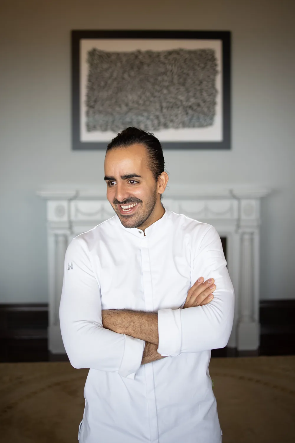 Franck Pelux, head chef at La Table du Lausanne Palace.