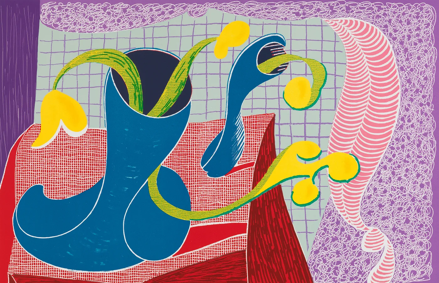 Since 2010, many of Hockney’s works have been created on the iPad. © David Hockney
