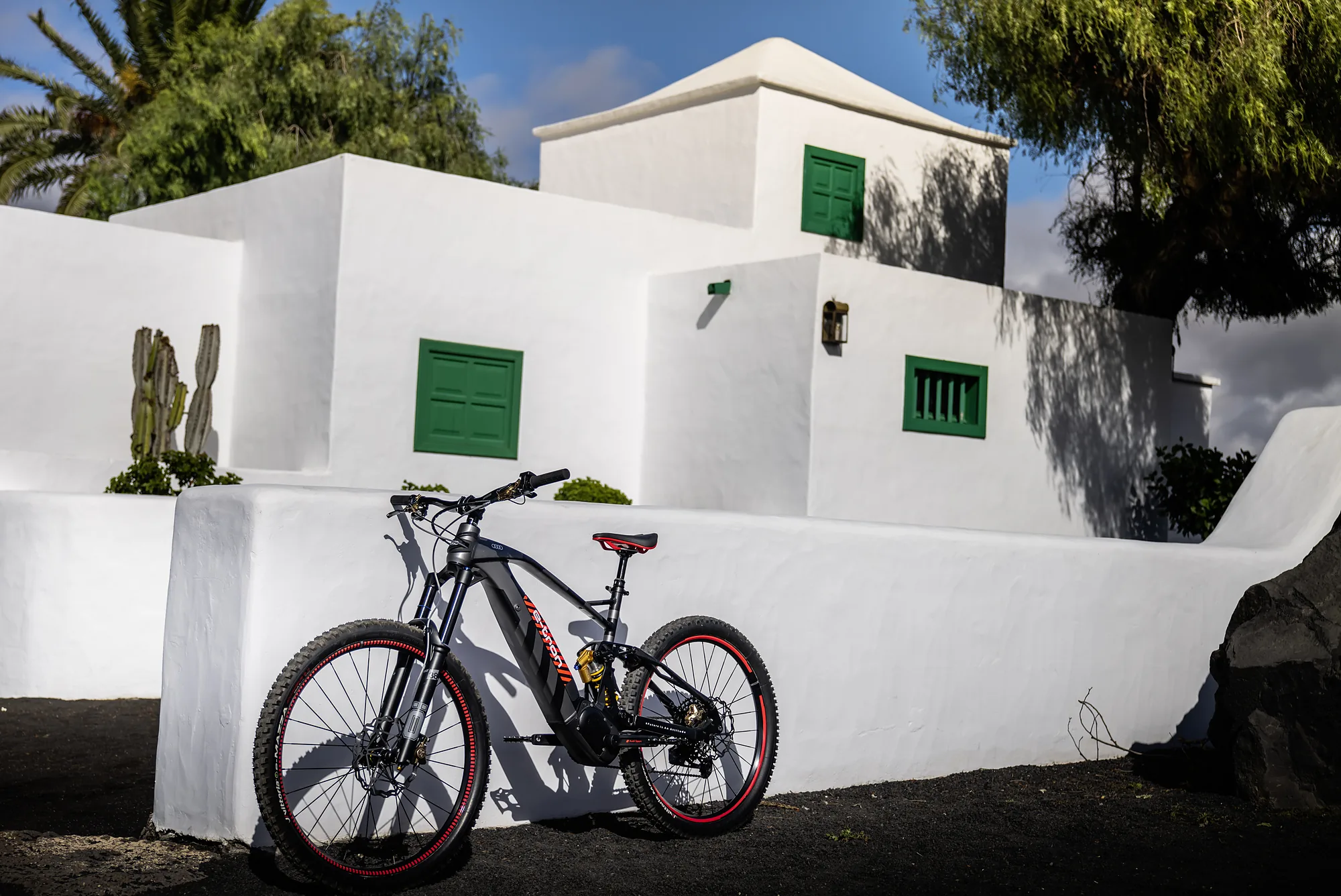 Inspired by the Audi RS Q e-tron: the Audi electric mountain bike, powered by Fantic.