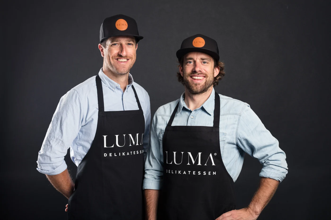 Founders Marco Tessaro and Lucas Oechslin – a beer-fuelled question became Luma Delikatessen. Photo: Luma/Allink