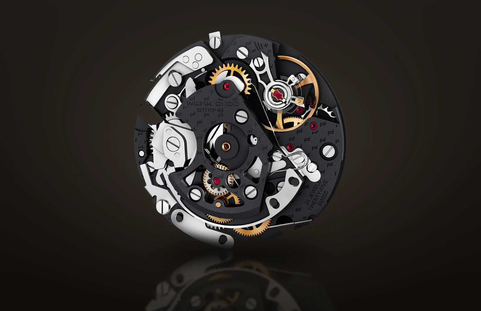 «custom-built Timepieces» by Porsche Design: over 1.5 million ways to personalise your chronograph, right down to the movement.