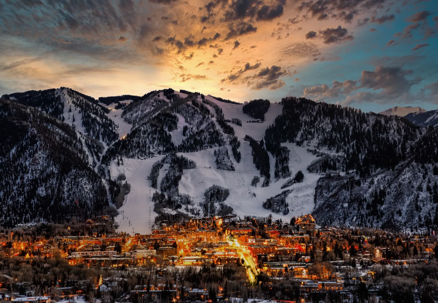 Aspen in Colorado: the ultimate ski mecca of the rich and beautiful. Photo: iStock