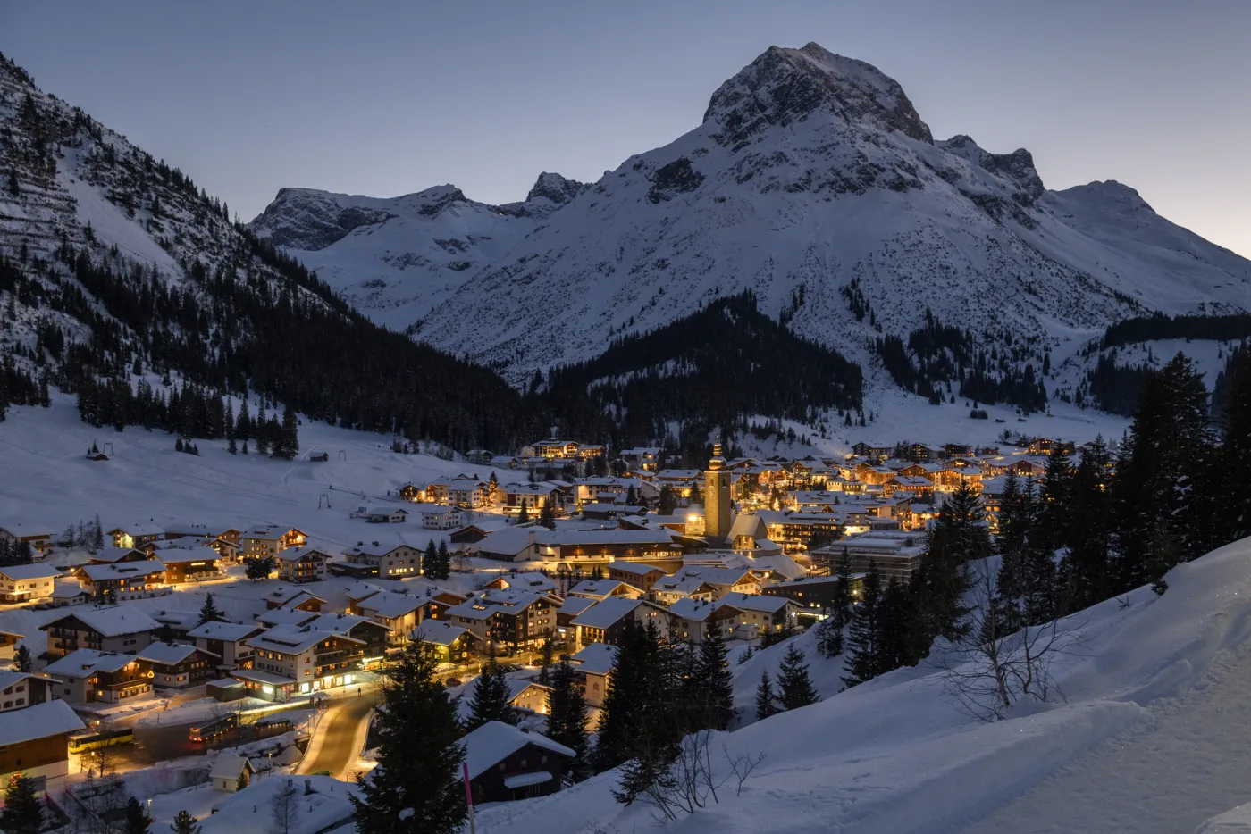 Lech Zürs in Vorarlberg: an upmarket resort of understatement rather than glitz. Photo: iStock